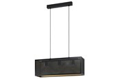 Lamper - EGLO SALLICANO pendant lamp black/gold - 43559