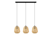 Lamper - EGLO DEMBLEBY long table pendant black - 43262