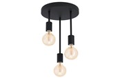 Lamper - EGLO WILMCOTE ceiling lamp black - 43126