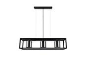 Lamper - EGLO BRISLING LANGBORD 3XE27 L110 RØG/SORT - 33985