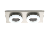 Lamper - EGLO PALENA wall/ceiling lamp 2L 3000K satin nickel - 32567