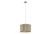 Lamper - EGLO MASERLO pendant light  satin nickel - 31602