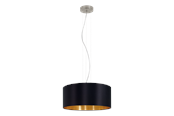 Lamper - EGLO PASTERI pendant light anthracite-brown - 31574