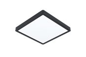 Lamper - EGLO FUEVA 5 ceiling lamp 285x285 mm 4000K IP44 black - 30762