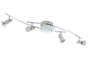 Lamper - EGLO VALLIDA ceiling lamp stainless steel - 13612