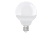 LED-lyspære - EGLO LED-lyspære E27 LED G95 11.8W 3000K OPAL E27 - 12267