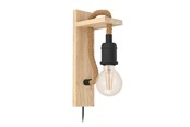 Lamper - EGLO RAMPSIDE wall lamp black/brown - 43197