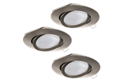 Lamper - EGLO TEDO recessed light  satin nickel - 31689
