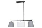 Lamper - EGLO ALMEIDA 1 pendant light grey white - 98587