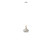 Lamper - EGLO SABINAR pendant Ø280 mm brushed silver - 901181