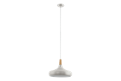 Lamper - EGLO SABINAR pendant Ø400 mm brushed silver - 901182
