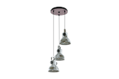 Lamper - EGLO BARNSTAPLE cluster pendant zinc look - 49647