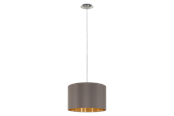 Lamper - EGLO MASERLO pendant light Ø380 mm cappuccino gold - 31603