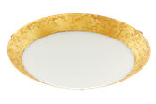 Lamper - EGLO MONTENOVO wall/ceiling lamp LED 16W white/gold - 98023