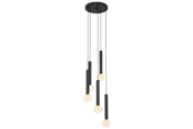 Lamper - EGLO CORTENOVA cluster pendant black - 98058