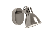 Lamper - EGLO SERAS spot antique nickel/cream - 96552