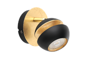 Lamper - EGLO NOCITO wall lamp black/gold - 95482
