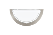 Lamper - EGLO PLANET 1 wall lamp 290x145 mm brushed steel - 83163