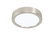 Lamper - EGLO FUEVA 5 ceiling lamp Ø160 mm 3000K brushed steel - 99218