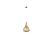 Lamper - EGLO AMSFIELD pendant brown - 49772