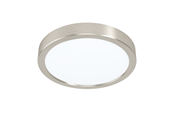 Lamper - EGLO FUEVA 5 ceiling lamp Ø210 mm 3000K brushed steel - 99219