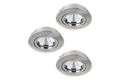 Lamper - EGLO TEDO 1 built-in spotlight 3-pack brushed steel - 95359