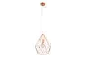 Lamper - EGLO CARLTON pendant copper - 49258