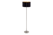 Lamper - EGLO MASERLO floor lamp black/gold - 95169