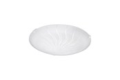 Lamper - EGLO MARGITTA 1 wall / ceiling light granille white clear - 96089