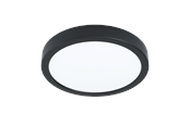 Lamper - EGLO FUEVA 5 ceiling lamp Ø210 mm 3000K dimmable black - 99263