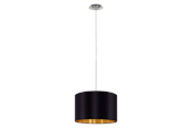 Lamper - EGLO MASERLO 1 pendant black/gold - 31599