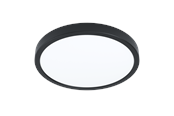 Lamper - EGLO FUEVA 5 ceiling lamp Ø285 mm 3000K IP44 black - 99267