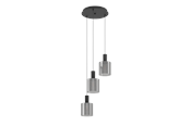 Lamper - EGLO GOROSIBA pendant light black-transparent - 98754