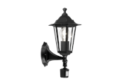 Lamper - EGLO LATERNA 4 outdoor wall lamp with sensor black - 22469