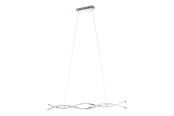 Lamper - EGLO LASANA 2 long table pendant LED 3x12W chrome - 96102