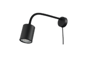 Lamper - EGLO PORTELLA spotlight with flex arm black - 33673