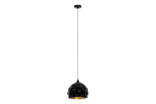 Lamper - EGLO ROCCAFORTE pendant Ø300 mm black/gold - 97845