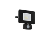Lamper - EGLO FAEDO 3 outdoor floodlight with sensor LED 21W 5000K black - 97461