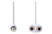 Skjermkabel - Nedis audio splitter - 20 cm - CAGP22100WT02