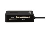 Flashminneadapter - Nedis CRDRU2300BK - card reader - USB 2.0 - CRDRU2300BK