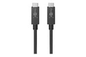 USB - Pro USB-C <-> USB-C - PD 100W - 1m - Svart - USB-kabel - 4040849492549