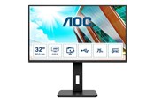 Skjerm - 31" AOC U32P2 - 3840x2160 (4K) - 60Hz - VA - U32P2