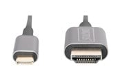 Skjermkabel - DIGITUS USB-C to HDMI 1.4b Cable - 1.8m - DA-70821