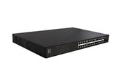 Switch/splitter - LevelOne GEP-2821 28-Port Gigabit PoE Switch 24 PoE Outputs 2 x Gigabit RJ45 2 x Gigabit SFP 802.3at/af PoE 390W - GEP-2821