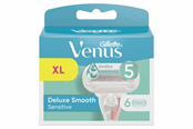 Barberingsutstyr - Gillette-Venus Venus Deluxe Smooth Sensitive 6 pcs - 7702018497539