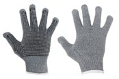Sikkerhetsutstyr - Millarco Strikkehansker med dotter - 3 par - 38292