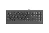 Tastatur - Natec Barracuda - keyboard - US - black - Tastatur - Engelsk (USA) - Svart - NKL-0876
