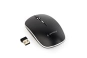 Mus - Gembird Silent wireless optical mouse - USB-A receivcer - Mus - Optisk - 4 - Svart - MUSW-4BS-01