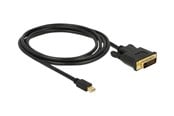Skjermkabel - DeLOCK display cable - Mini DisplayPort to DVI-D - 2 m - 83989
