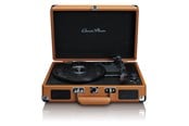 Platespiller - Lenco PHONO TT-10BN - Suitcase Record Player with speakers - Brown - Platespiller Brun - Lenco TT10